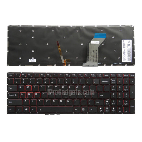 Replacement New Keyboard With Backlight for Lenovo Ideapad Y700-15ISK Y700-17ISK Y700-15ACZ SN20H54489