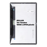 Ersatz-LCD-Display und Touchscreen für Lenovo Tab P12 2023 12,7 Zoll TB-371FC