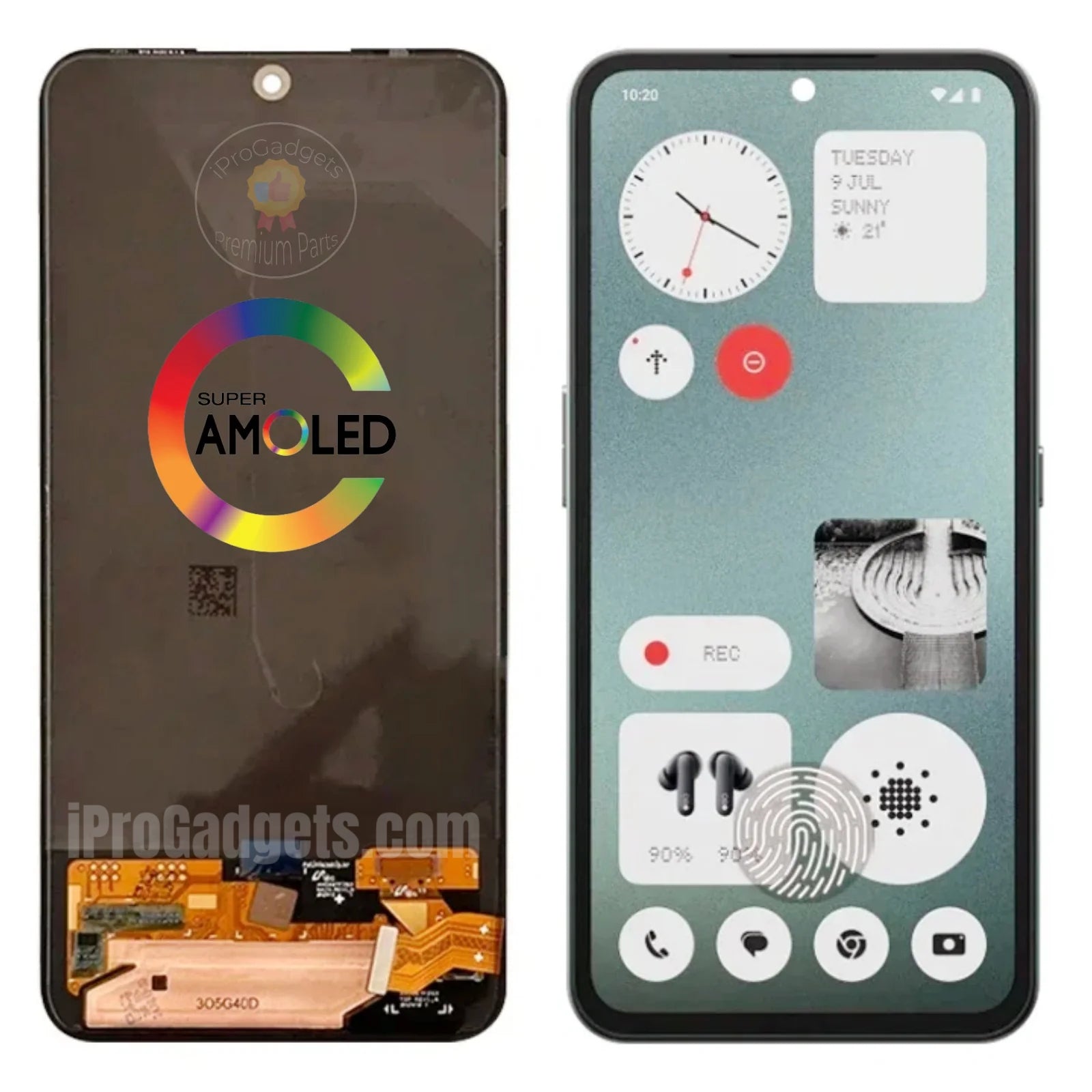 Replacement Display For Nothing CMF Phone 1 Super AMOLED Touch Screen ...