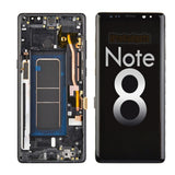 Reemplazo para Samsung Galaxy Note 8 N950F SM-N950A N950U AMOLED pantalla táctil montaje con marco