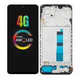 Replacement New Display for Xiaomi Redmi Note 12 4G 23021RAAEG 23021RAA2Y 23027RAD4I 23028RA60L AMOLED Touch Screen With Frame Assembly