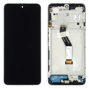 Ersatz-LCD-Display, Touchscreen mit Rahmen für Xiaomi Poco M4 Pro 5G 21091116AG MZB0BGVIN