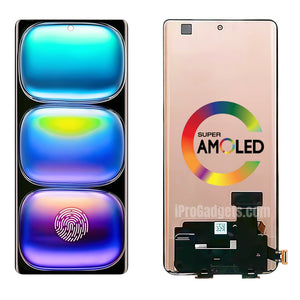 Replacement New Display for Infinix Hot 50 Pro+ 4G X6880 AMOLED Touch Screen With Frame Assembly