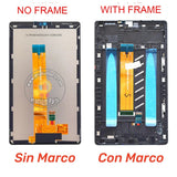 Pantalla táctil LCD de repuesto con marco para Samsung Galaxy Tab A7 Lite SM-T220 SM-T225