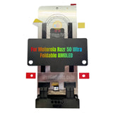 Replacement New Foldable Display for Motorola Razr 50 Ultra XT2451 XT2451-2 Main Screen LTPO AMOLED Touch Digitizer Assembly