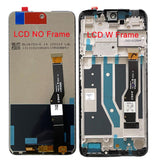 Pantalla táctil LCD de repuesto con marco para TCL 20S T773 20L 20 Lite T774H T775H 20 Lite Plus 30V 5G