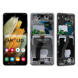 Replacement AMOLED Display for Samsung Galaxy S21 Ultra 5G G998 SM-G998B SM-G998U Touch Screen With Frame Full Assembly