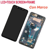 Replacement OLED Display Touch Screen With Frame For LG G8S ThinQ LM-G810 LMG810 LMG810EAW