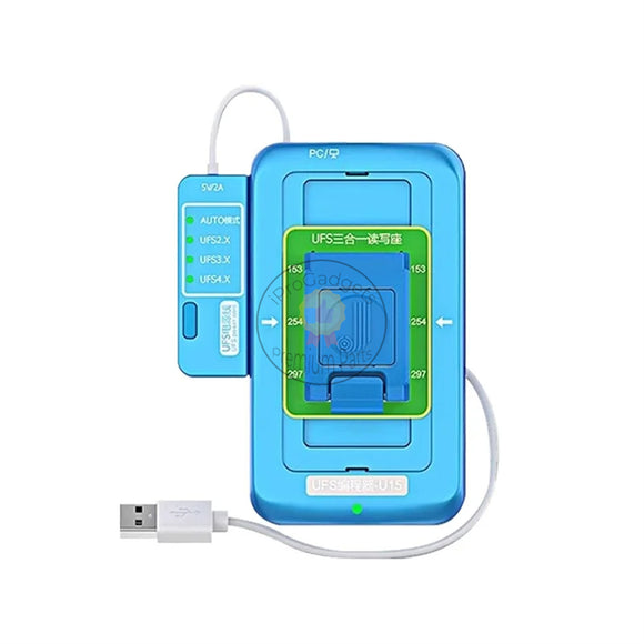 Ufs Programmer JCID BGA153 254 297 3 in 1 UFS Read Write Tool U15 UFS Programmer for ...