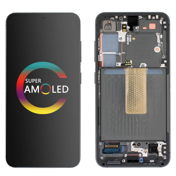 Replacement AMOLED Display Touch Screen With Frame for Samsung Galaxy S23 SM-S911B