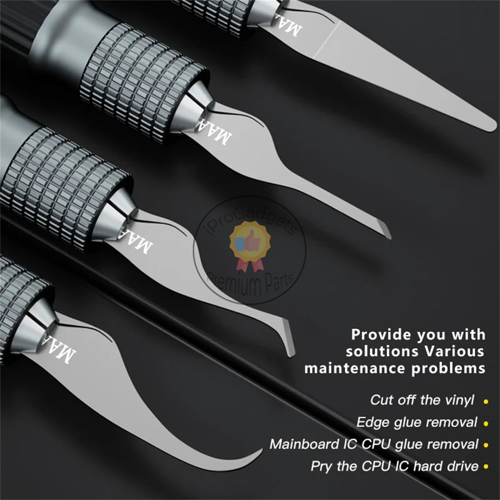 Blade For Rework Maant MY-102 Blade Set BGA Maintenance Knife for iPhone CPU NAND CHIP ...
