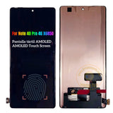 Replacement New Display for Infinix Note 40 Pro 4G X6850 120Hz AMOLED Touch Screen Assembly Black