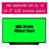 Replacement New Display LP133WU1-SPD1 LP133WU1-SPD2 IPS WUXGA Laptop LCD Screen Panel