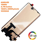 Asamblea de pantalla táctil de la exhibición de AMOLED del reemplazo para vivo X100Pro V2324A
