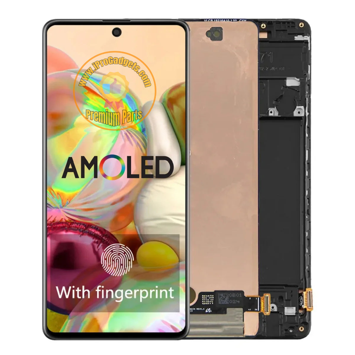 Replacement AMOLED LCD Display Touch Screen With Frame for Samsung