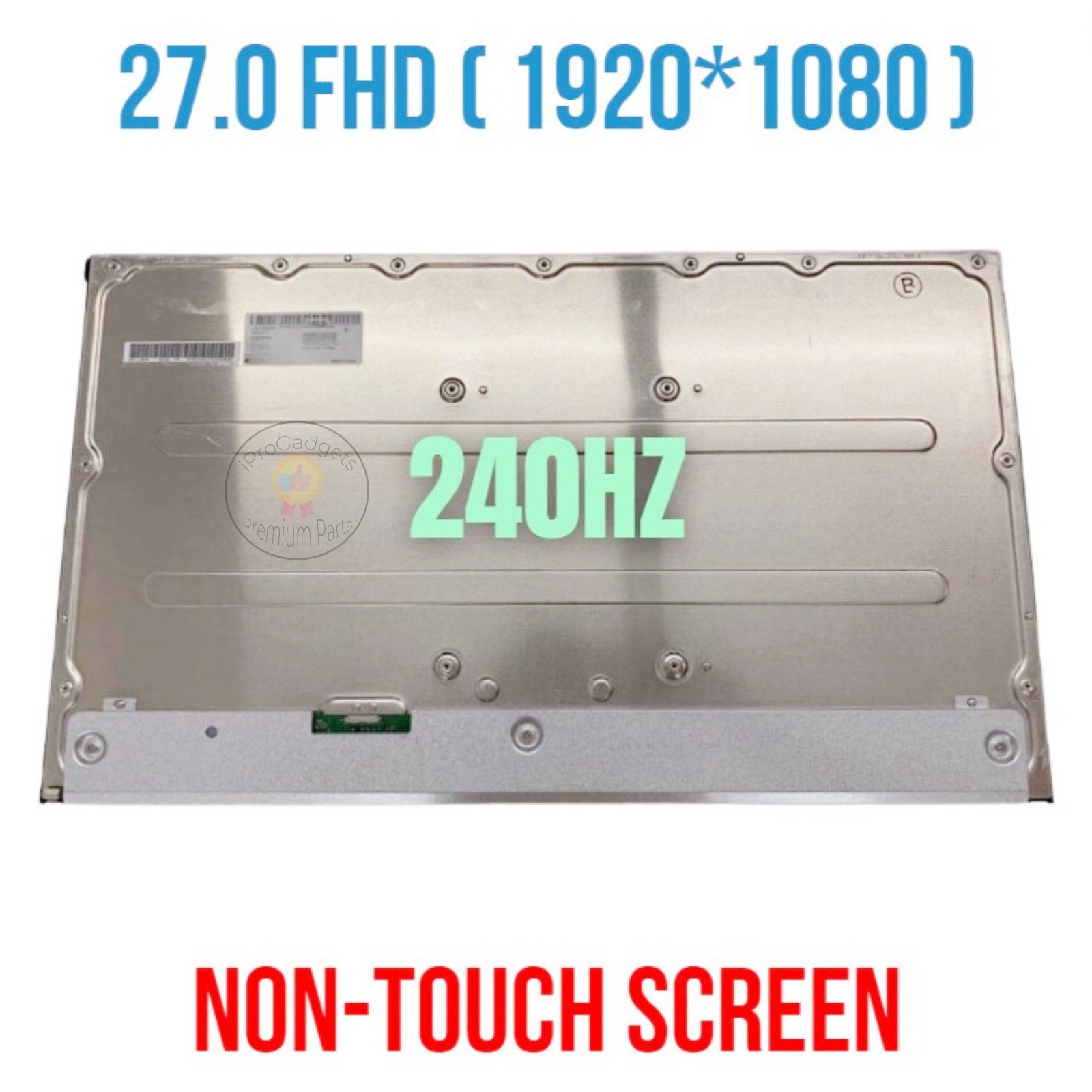 Replacement 27 inch LCD Screen Display LM270WF9-SSA1 0VKHF7