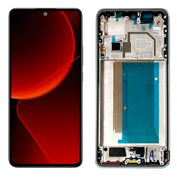 Pantalla táctil de repuesto AMOLED con marco para Xiaomi 13T / 13T Pro 2306EPN60G 23078PND5G