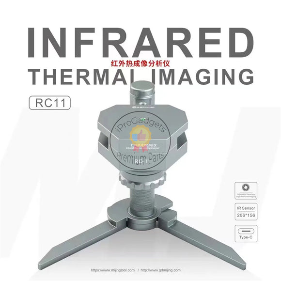 Mijing RC11 Infrared Thermal Imaging Analyzer With Microscope HD Zoom Lens Quickly Detection Motherboard PCB Short Circuit Fault