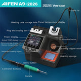 AIFEN-A9 2026 180W Power Repair Heating Iron Solder Station C210 C245 C115 Handle Solder Iron