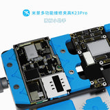 Mijing K23 Pro Universal PCB Holder Double Shaft Jig Fixture for iPhone Samsung Phone PCB IC Chip Motherboard Soldering Tools
