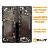 Replacement Foldable Inner AMOLED Touch Screen Display With Frame For Samsung Galaxy Z Fold3 5G SM-F926B