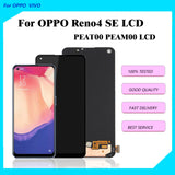 Replacement AMOLED Screen For OPPO Reno4 SE Reno 4 SE PEAT00 PEAM00 LCD Display Touch Screen Digitizer Assembly