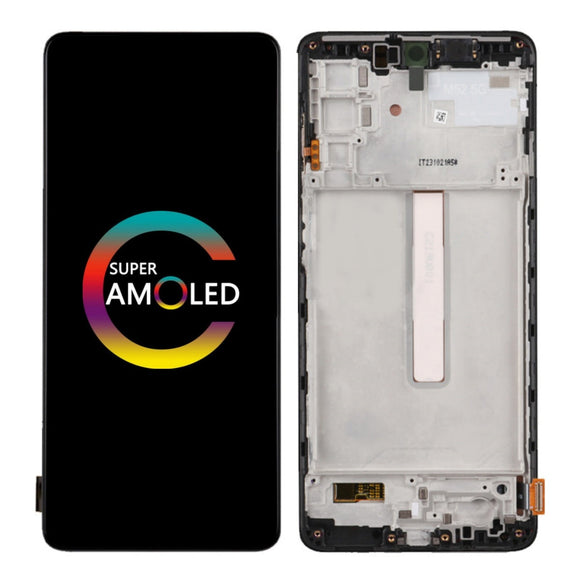 Replacement AMOLED Display Touch Screen With Frame For Samsung Galaxy M52 5G SM-M526B SM-M526B/DS SM-M526BR
