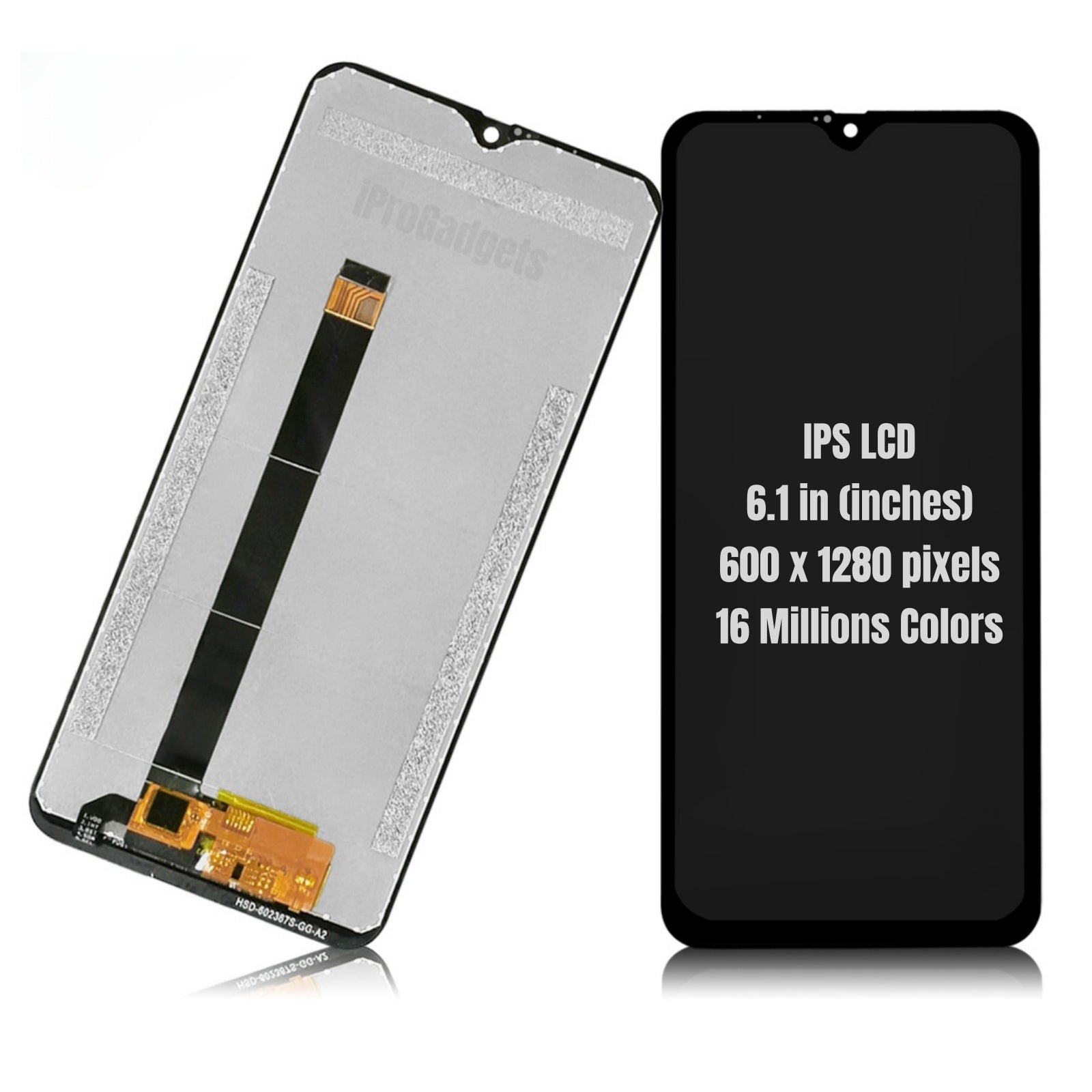 Display LCD 6.67” Per Blackview A100 – Kit Sostituzione Schermo Touch Con Strumenti (Nero)