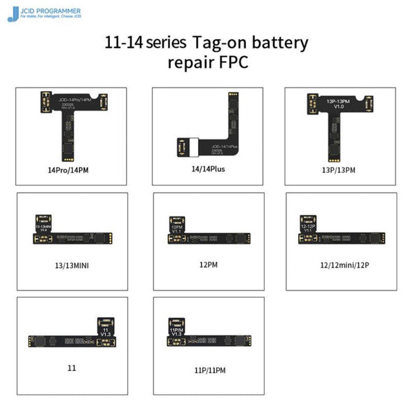 JC JCID V1SE Battery Repair Board Tag on Flex Cable for iPhone 11-14 Pro Max