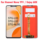 Replacement LCD Display Touch Screen For Huawei Nova Y91 STG-LX1 STG-LX2 Enjoy 60X STG-AL00