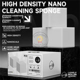 Luowei LW-322 10*10mm Melamine Nano Sponge Eraser Multi-functional Adsorption Soft Sponges Cleaner for iPhone Repair Clean Tool