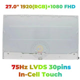 Replacement 27 inch All in One New Display for Lenovo ideacentre AIO 3 27IAP7 F0GJ F0GJ00TTUS LCD Touch Screen Panel OEM
