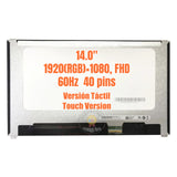 Replacement New Display B140HAK02.2 14.0 inch Laptop LCD Screen In-Cell Touch