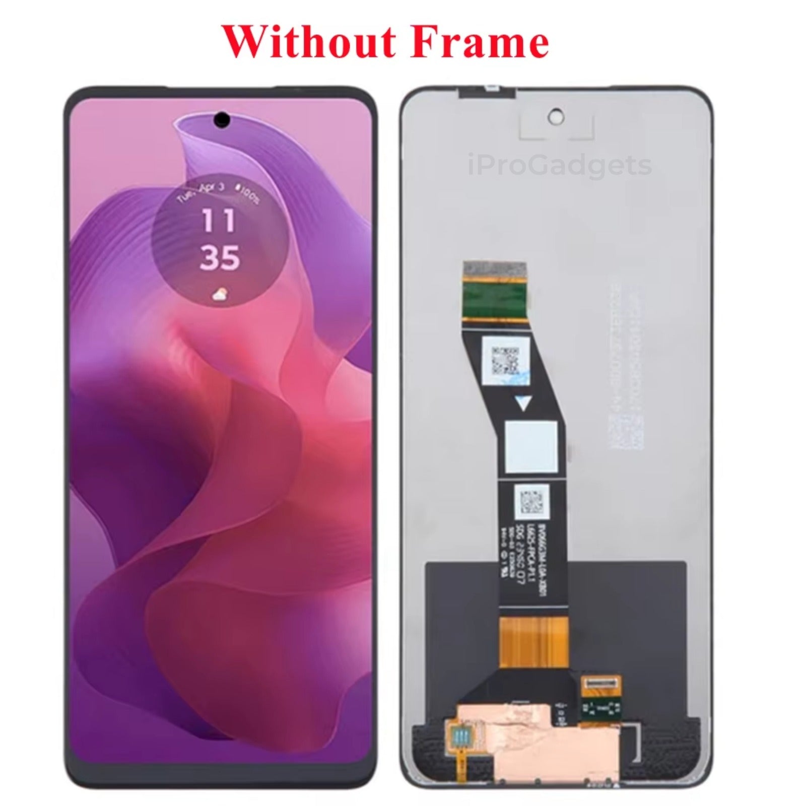 Kit 2 Verre Trempé Motorola Moto G24/G24 Power XT2423-2 Display Film
