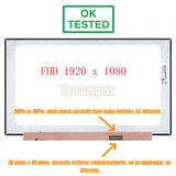 Replacement New Display NV161FHM-N62 TV161FHM-NH0 16.1 inch LCD Screen Panel