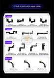 I2C for iPhone X-13PM Built-in Dot Matrix Flex Cable Face ID Repair Tag FPC Apply to MC14 Dot and I6S Smart Programmer Repair Device