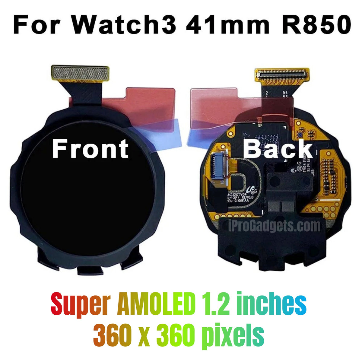 Replacement New Display for Samsung Galaxy Watch3 SM-R850 SM-R855F 41m ...