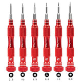 Mechanic Max 8 High Precision 3D Aluminum Alloy Built-in Magnet Screwdriver Set