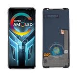 Replacement New AMOLED Display for Asus ROG Phone 3 ZS661KS I003D Phone 3 Strix 5G I003DD Touch Screen Digitizer Assembly Black