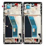 Replacement AMOLED Display Touch Screen With Frame Assembly for Tecno Spark 20 Pro+ Plus KJ7