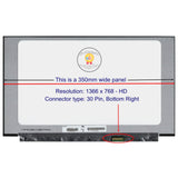 Replacement LCD Screen For HP 15-DW1085LA 15-DW3031CL 15-DW1083WM 15.6 inch Display Panel No Brackets