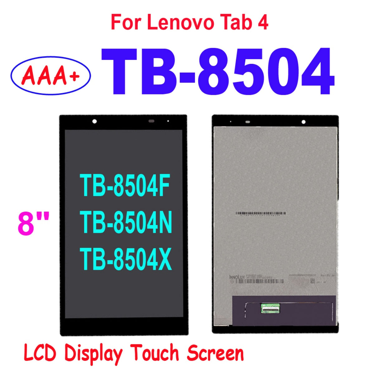 Replacement LCD Display Touch Screen Assembly For Lenovo Tab TB