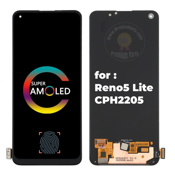 Ersatz-AMOLED-Display-Touchscreen für OPPO Reno5 Lite CPH2205 Reno 5 Lite 4G 