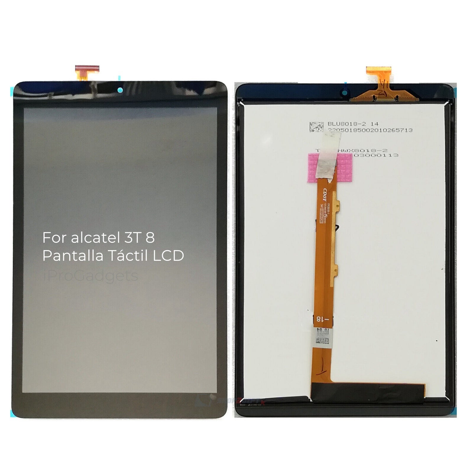 3t Display Replacement LCD Display Touch Screen For Alcatel 3T 8 9027Q 9027W 9032X ...