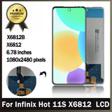 Replacement LCD Display Touch Screen For Infinix Hot 11S X6812 X6812B