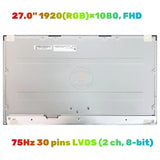 Replacement 27 inch Display For HP All-in-One Desktop 27.0 HD-L270FA01-F5MA LCD Screen Panel WUXGA FULL HD