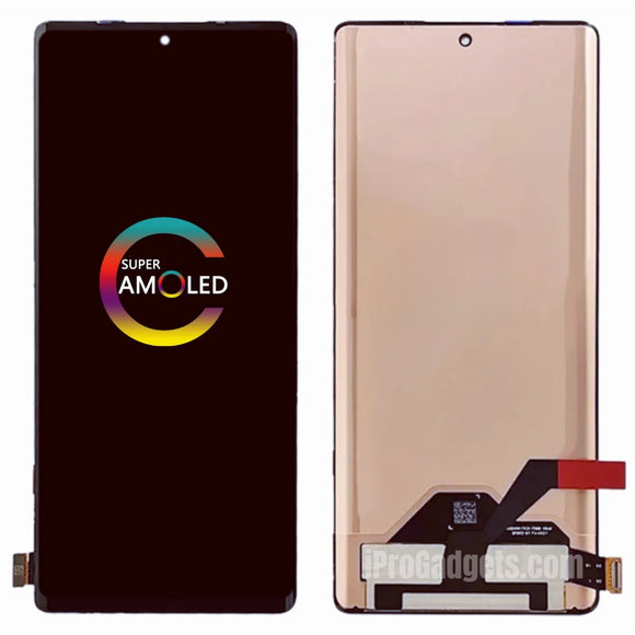 Replacement New Display for Itel S23+ S23 Plus S681LN AMOLED Touch Screen Digitizer Assembly