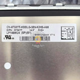 Replacement New Display LP140WU4 (SP)(B1) 073XYT LP140WU4-SPB1 14.0 inch Computer LCD Screen Panel