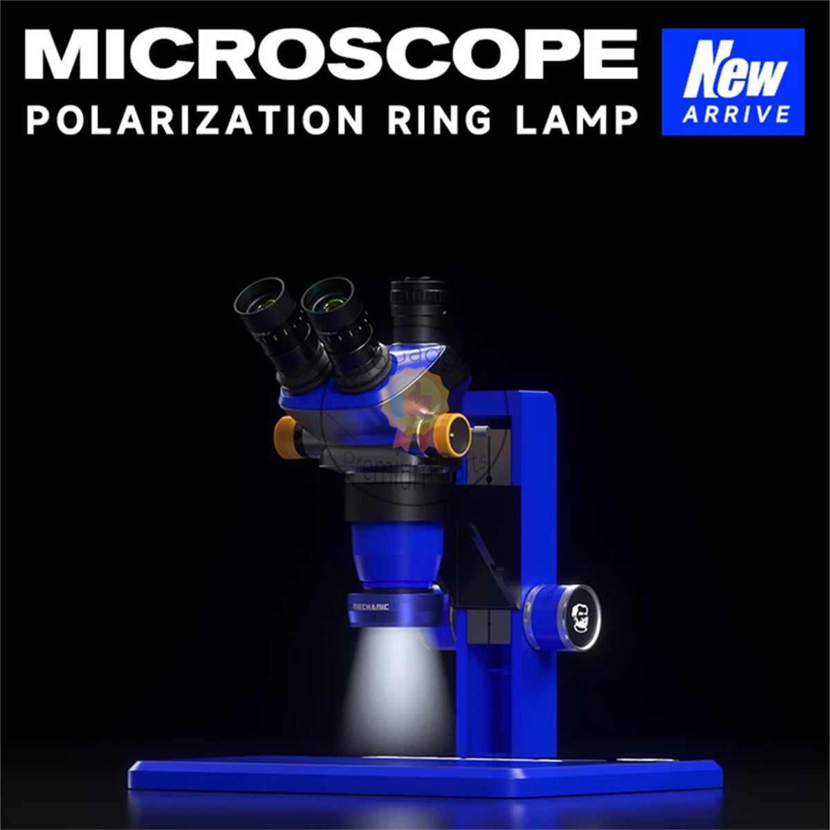 Mechanic LS720 Microscope Polarized Ring Lamp Eliminates Reflection ...
