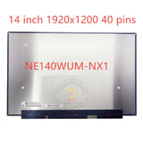 Replacement New Display NE140WUM-NX1 NE140WUM NX1 V18.0 144Hz 14.0 inch Laptop LCD Screen Panel